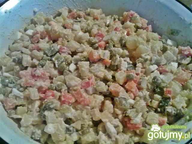 Sałatka jarzynowa 4. Sałatka jarzynowa 4.