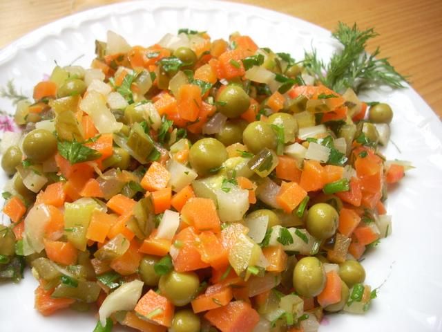 Sałatka jarzynowa bez majonezu 