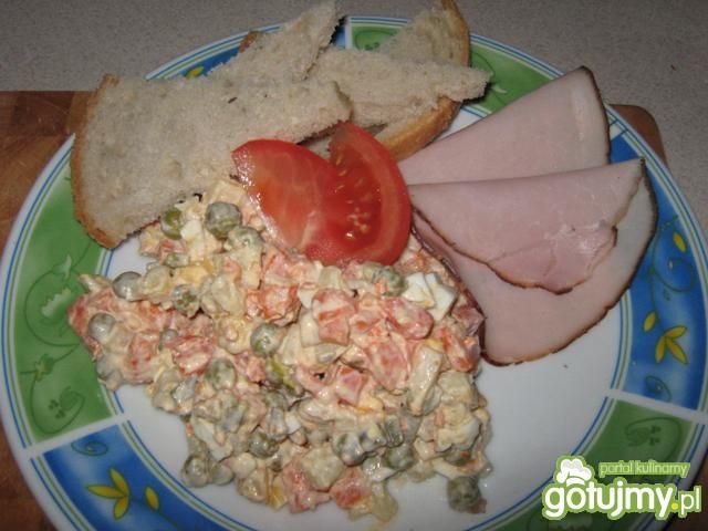 sałatka jarzynowa na bogato