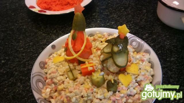 Sałatka jarzynowa -świąteczna 