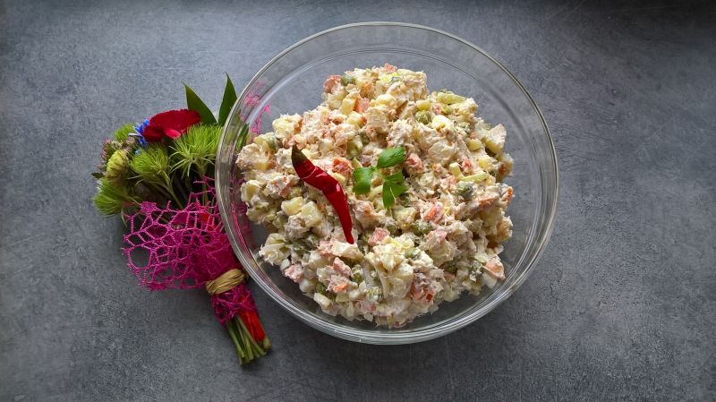 Sałatka jarzynowa z piklingiem Sałatka jarzynowa z piklingiem