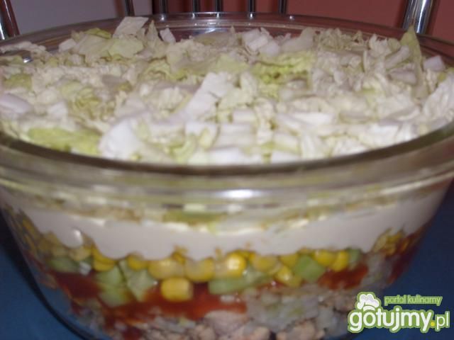 sałatka kebab- gyros sałatka kebab- gyros