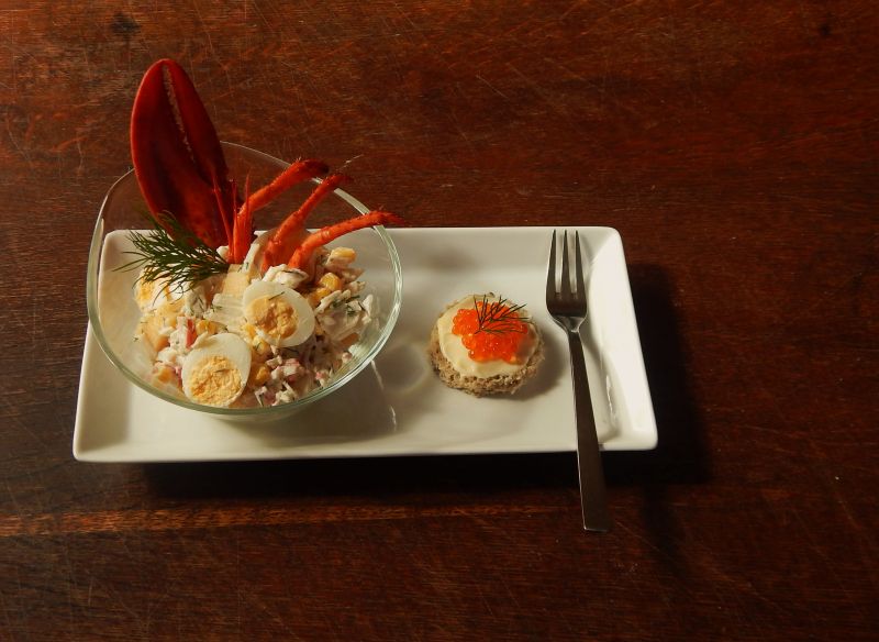 Sałatka koktajlowa z homara