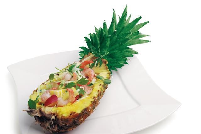 Sałatka koktajlowa z krewetkami  Sałatka koktajlowa z krewetkami