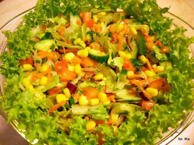 Sałatka kolorowa