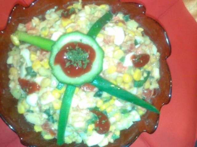 Sałatka krabowa dla damy Sałatka krabowa dla damy