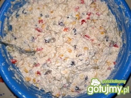 Sałatka królewska z ryżem