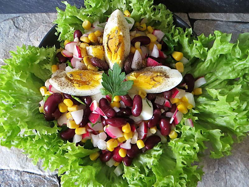 Sałatka lekko meksykańska