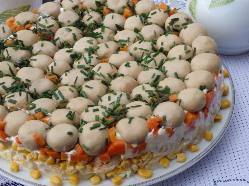 Sałatka "leśna polana"