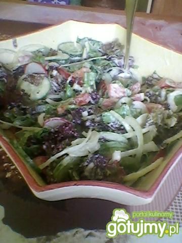 sałatka lipcowa  sałatka lipcowa