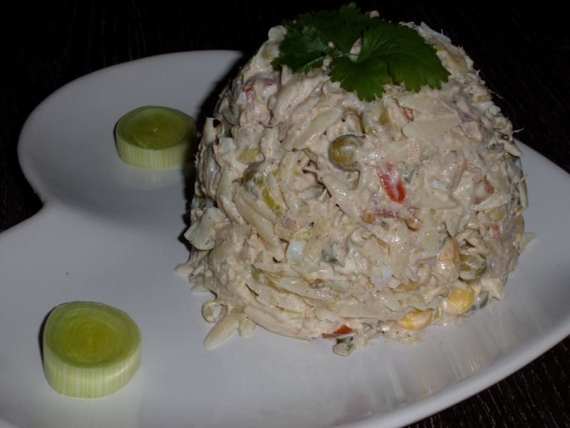 Sałatka makaronowa z tuńczykiem Sałatka makaronowa z tuńczykiem