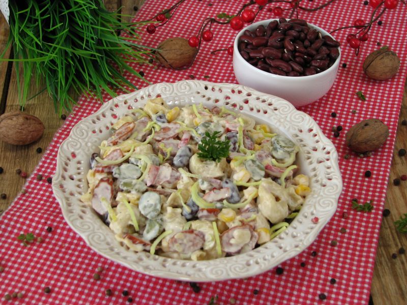 Sałatka meksykańska z tortellini  Sałatka meksykańska z tortellini