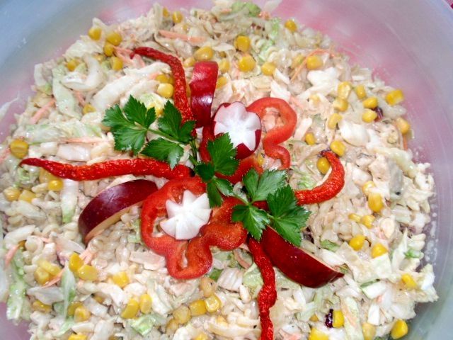 Sałatka  mieszana Sałatka  mieszana