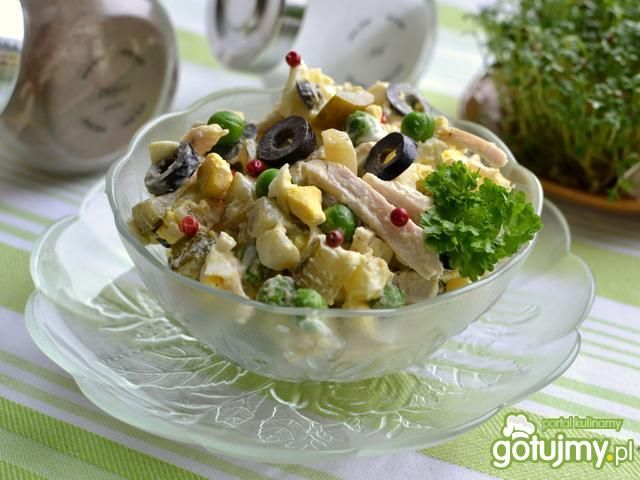 Sałatka moskiewska Olivier