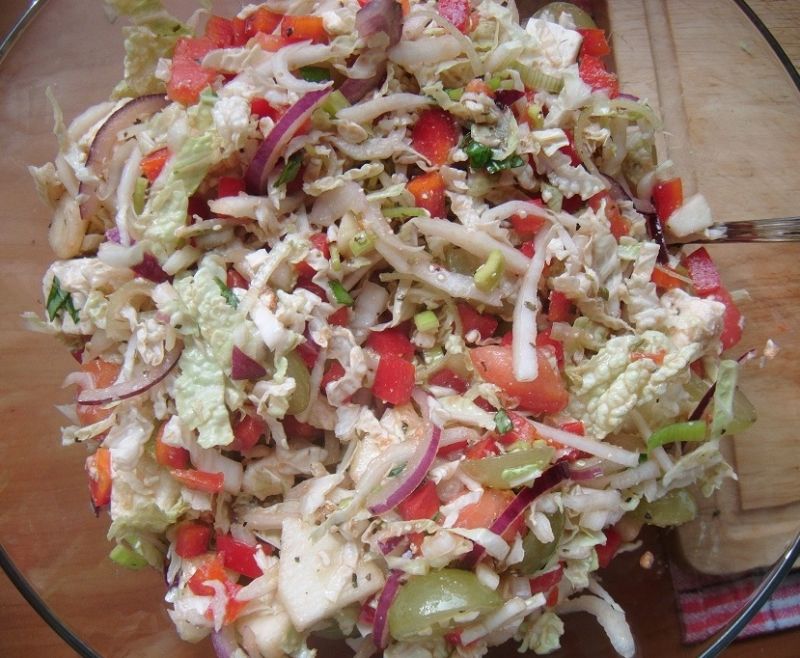 Sałatka na 3 kolory Sałatka na 3 kolory