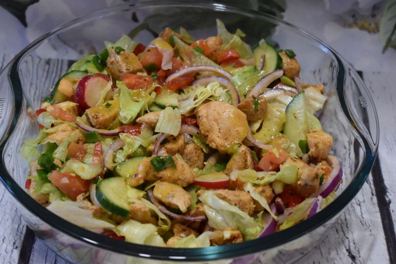 Sałatka na drugi śniadanie Sałatka na drugi śniadanie