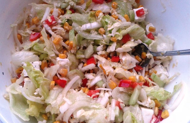 Sałatka na dwie sałaty Sałatka na dwie sałaty