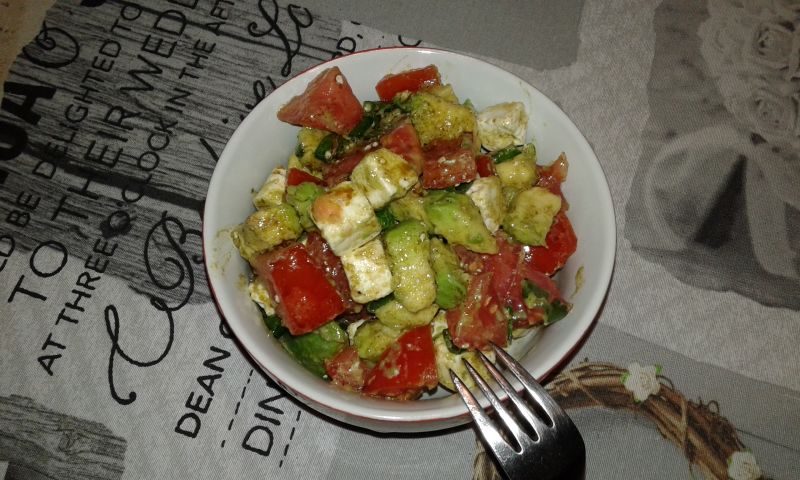 Sałatka na kolację. Sałatka na kolację.