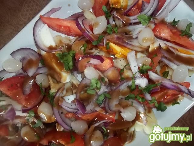 Sałatka na makaronie