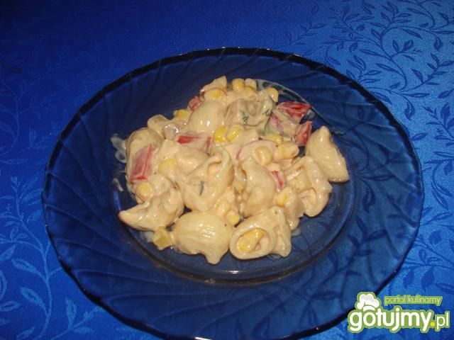 Sałatka - na winie-