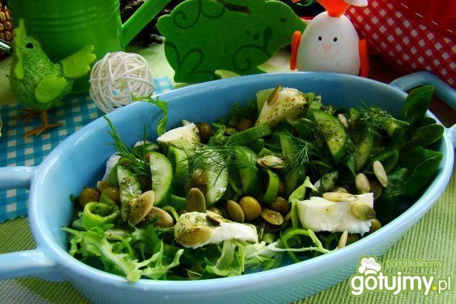 Sałatka na zielono  Sałatka na zielono
