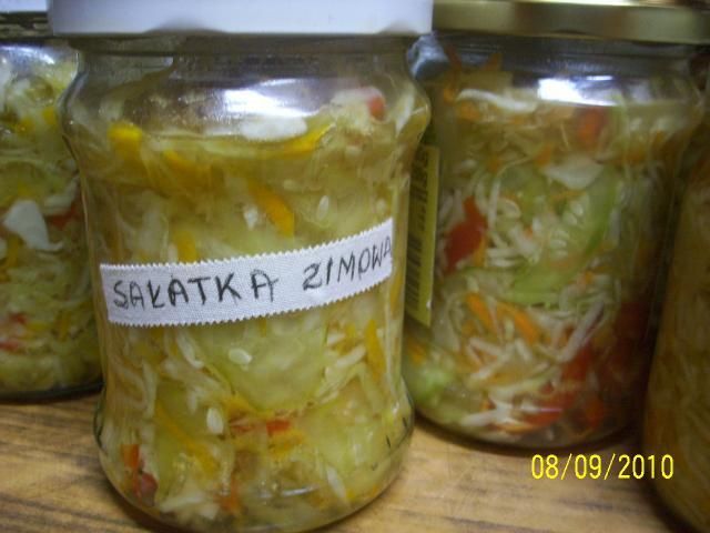 Sałatka na zimę Sałatka na zimę