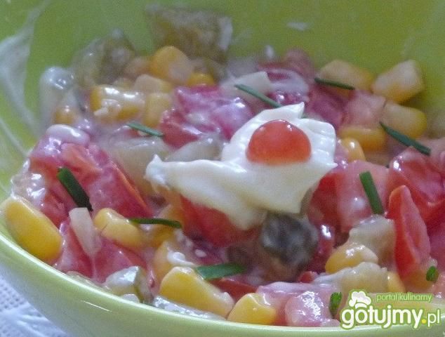 Sałatka niedzielna Sałatka niedzielna