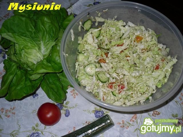Sałatka obiadowa - dietetyczna