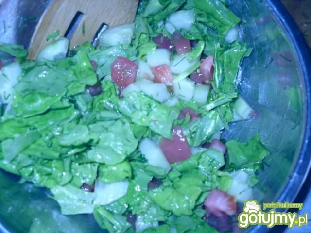 Sałatka obiadowa wg Klaudynki Sałatka obiadowa wg Klaudynki