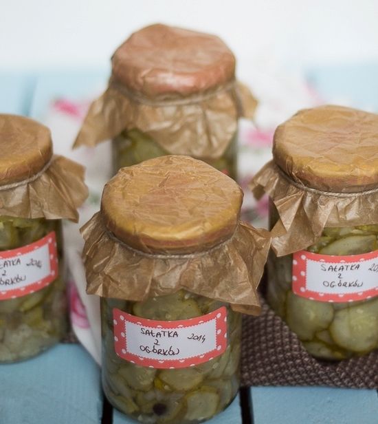 Sałatka ogórkowa na zimę