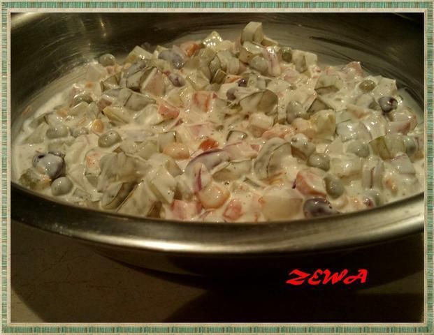 Sałatka ogórkowo-meksykańska