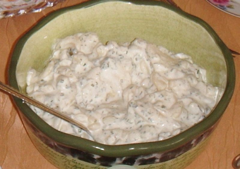 Sałatka ogórkowo- ziemniaczana 