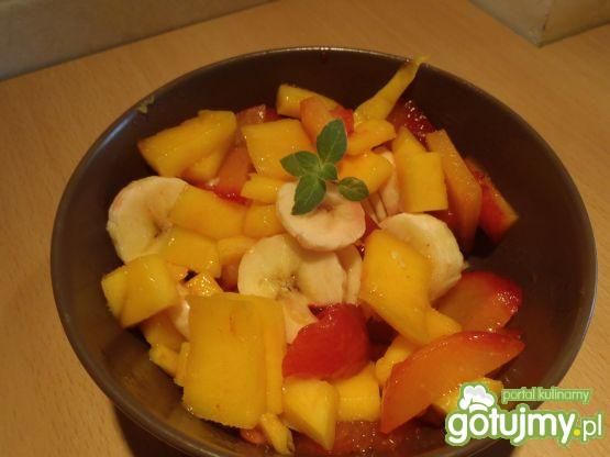 Sałatka owocowa z mango Sałatka owocowa z mango