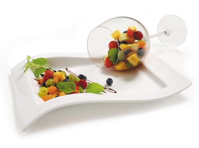 Sałatka owocowa z sosem balsamico Sałatka owocowa z sosem balsamico