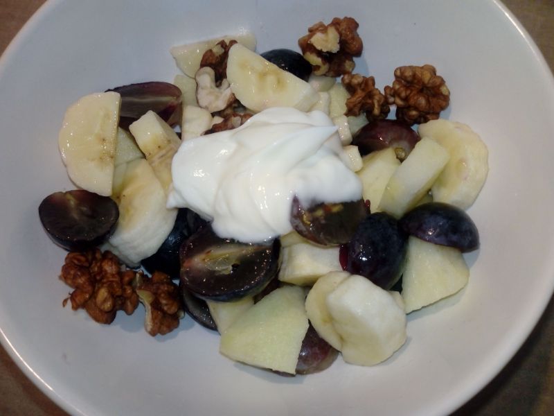 Sałatka owocowa z wnogronem