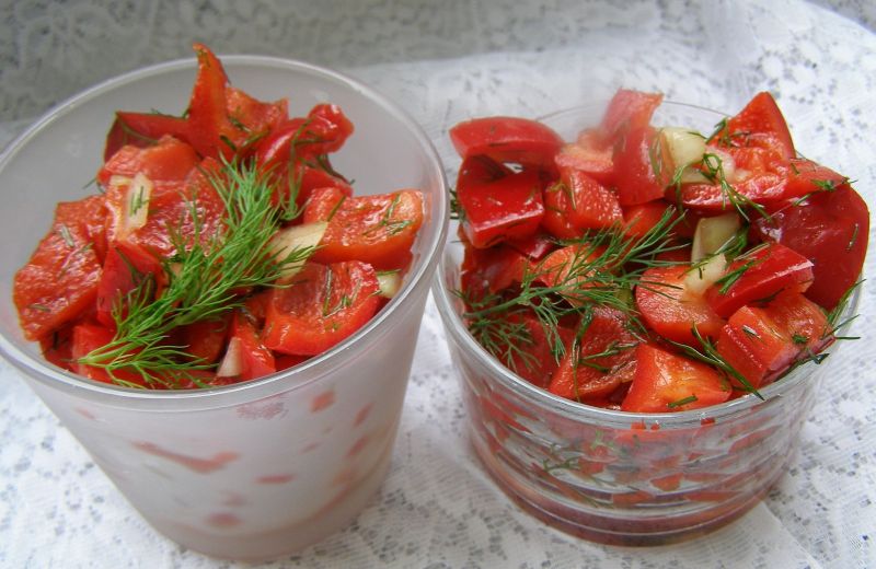 Sałatka paprykowa Sałatka paprykowa