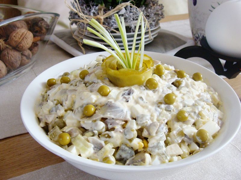 Sałatka pieczarkowa Sałatka pieczarkowa