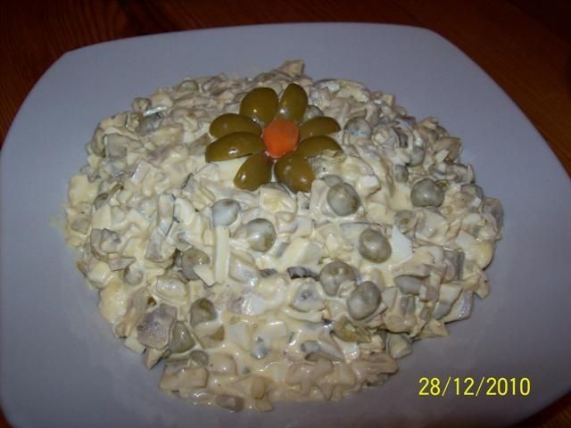 Sałatka pieczarkowa