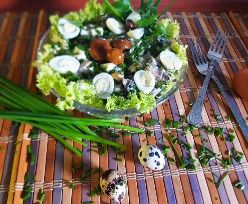 Sałatka pieczarkowa