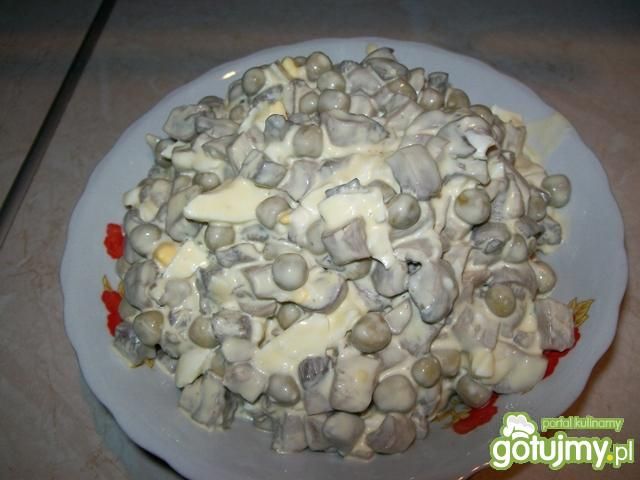 Sałatka pieczarkowa 6 Sałatka pieczarkowa 6