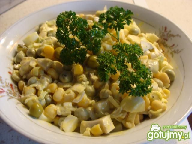 Sałatka pieczarkowa wg 2Milutka