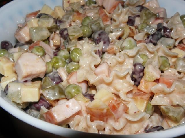 Sałatka po weekendzie. Sałatka po weekendzie.