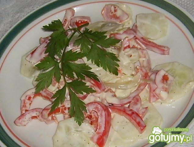 Sałatka pomidorowa wg katarzynka455