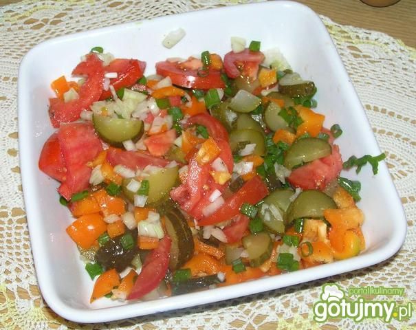 Sałatka pozegnanie lata