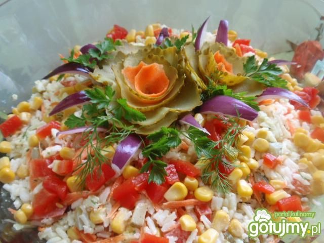 Sałatka  ryżowa