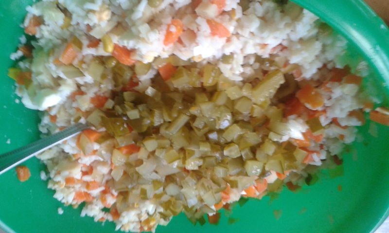 Sałatka ryżowa