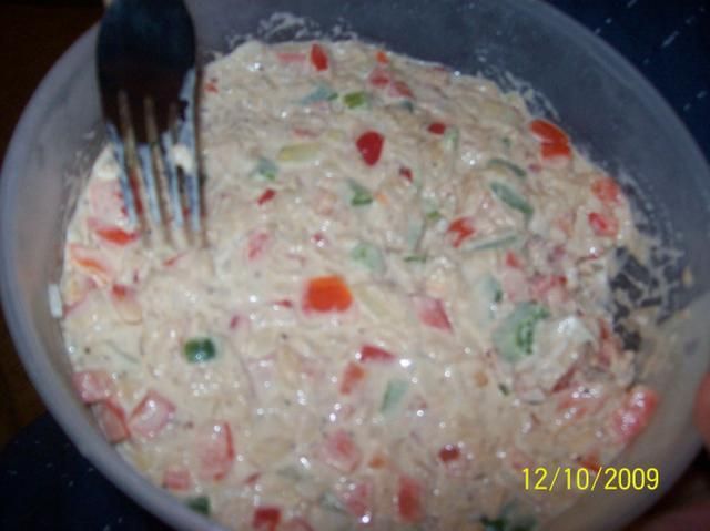 sałatka ryżowo - paprykowo - tuńczykowa