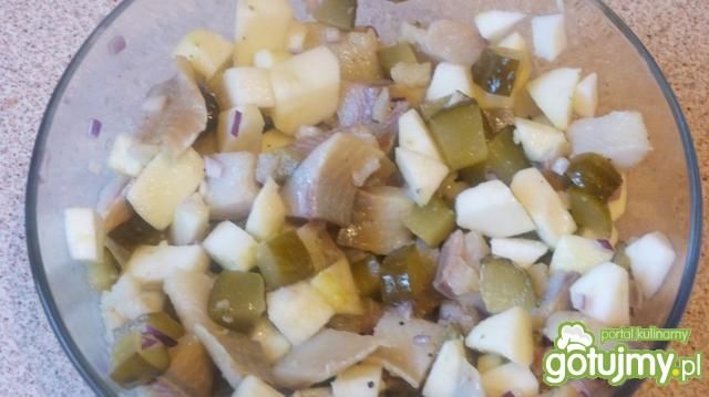 Sałatka śledziowa 17 Sałatka śledziowa 17