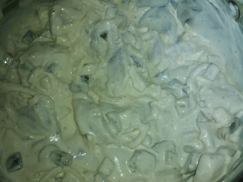 Sałatka śledziowa na ostro  Sałatka śledziowa na ostro