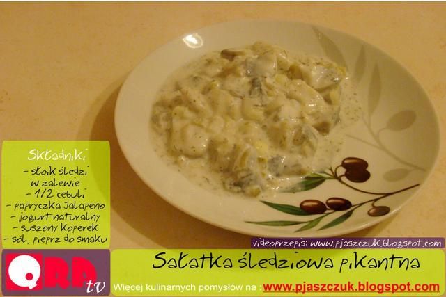 Sałatka śledziowa pikantna Sałatka śledziowa pikantna